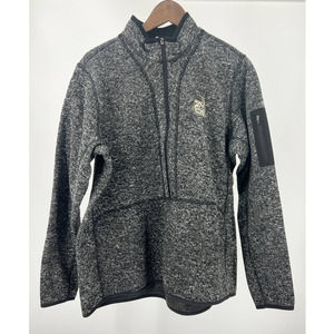 SF 49ers Fleece Pullover Jacket Gray Antigua Women's Size 2XL